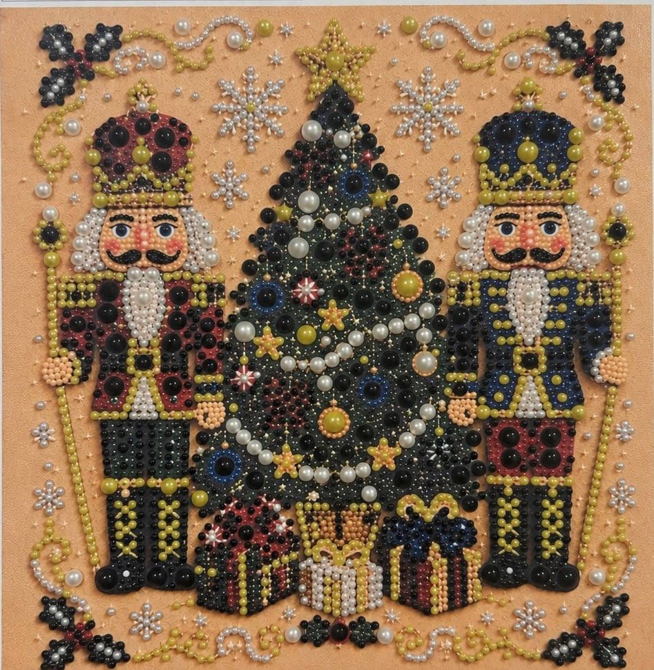 Nutcracker Pearl-By-Number-Kit