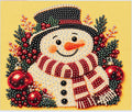 Merry & Bright Snowman Pearl-by-Number Kit
