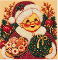Mrs. Claus Christmas Cheer Pearl-by-Number Kit