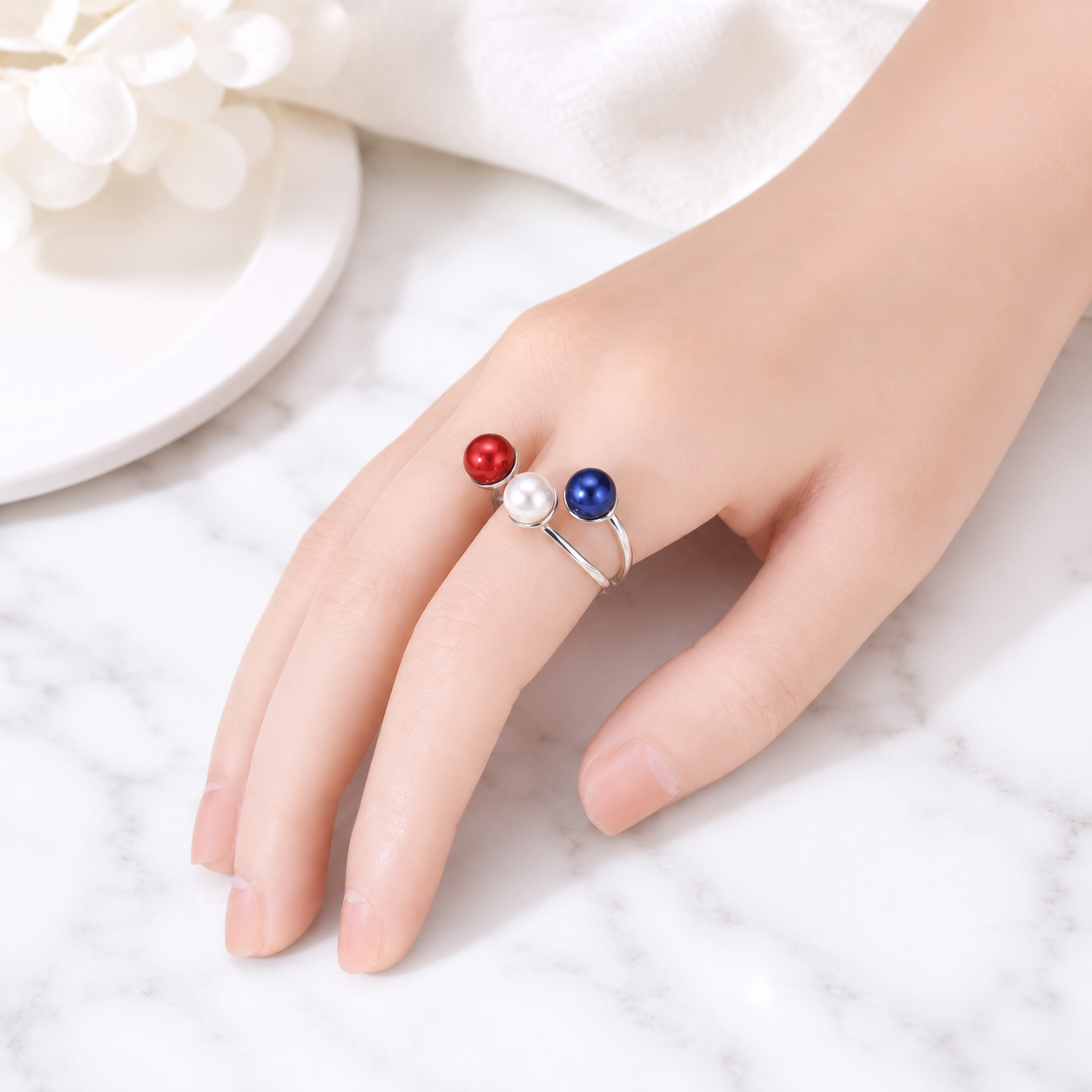 Three of a Kind Ring