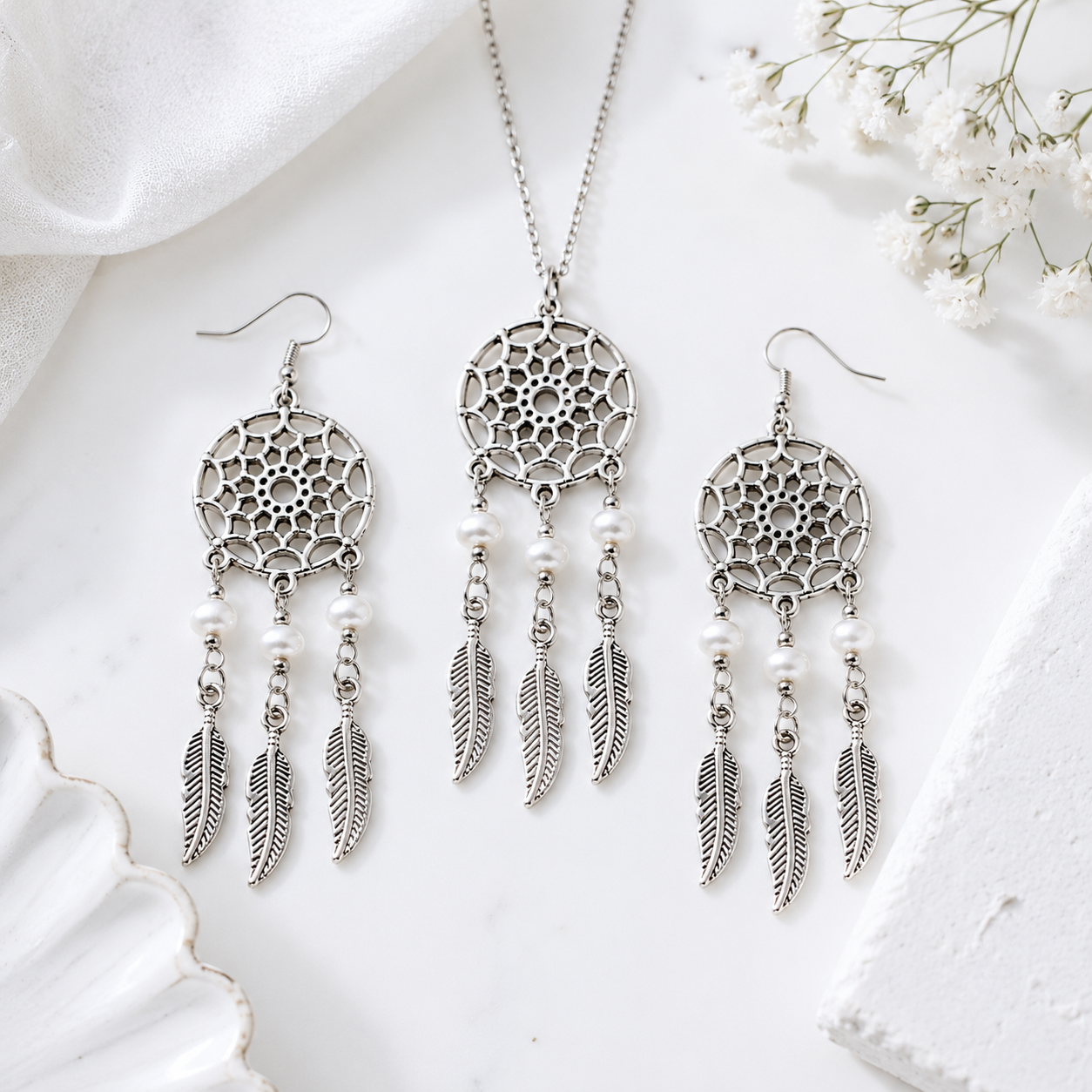 Dreamcatcher Jewelry Set