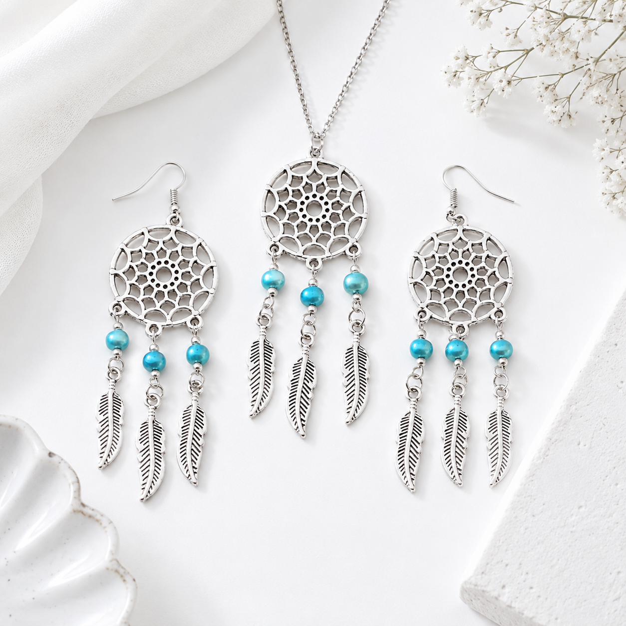 Dreamcatcher Jewelry Set