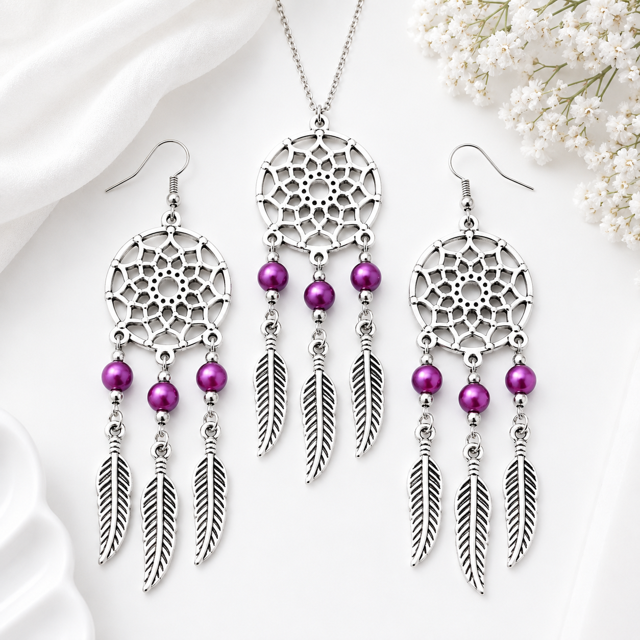 Dreamcatcher Jewelry Set