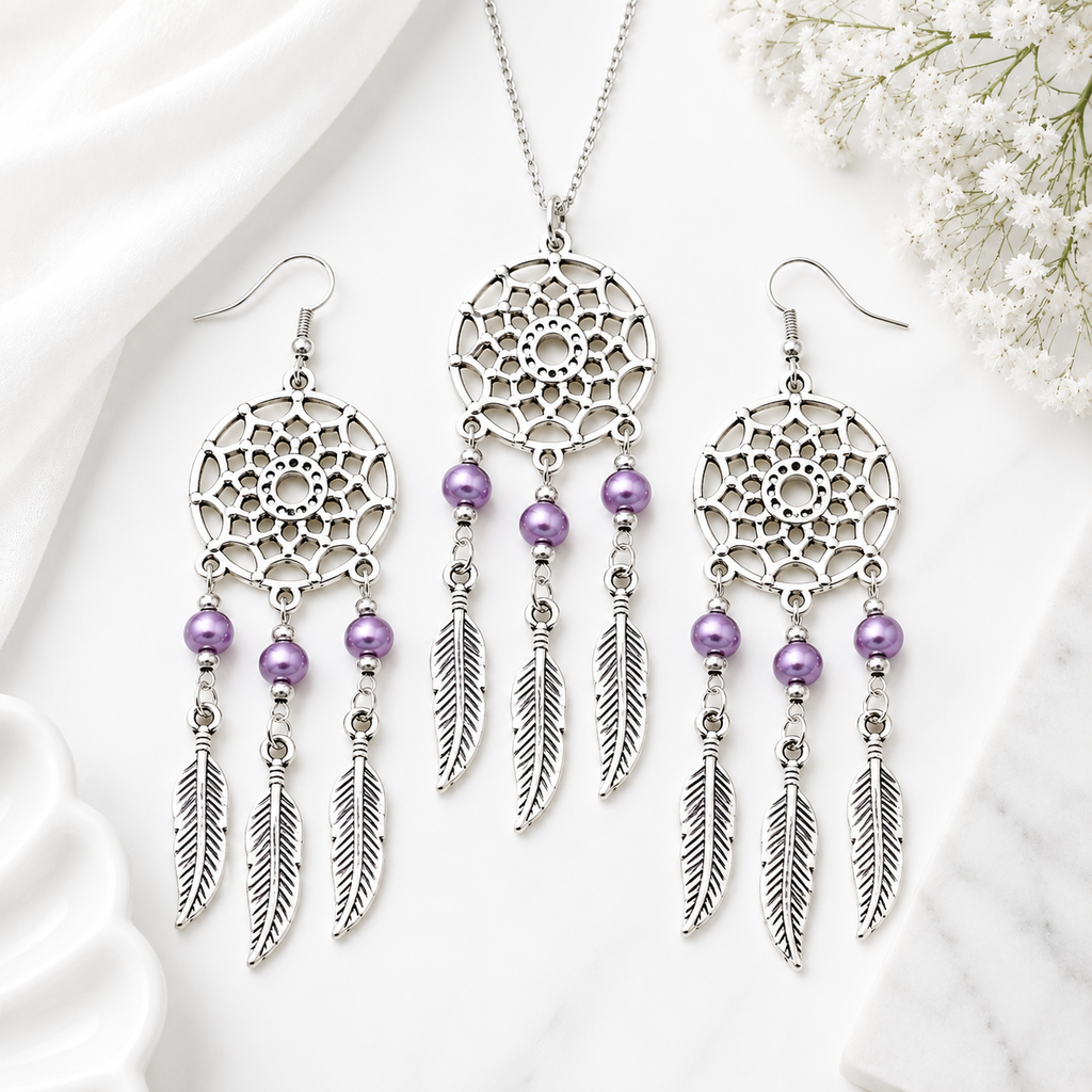 Dreamcatcher Jewelry Set