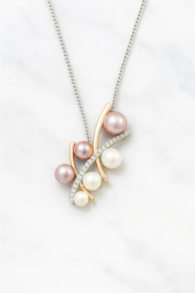 Cascade Pearl Necklace