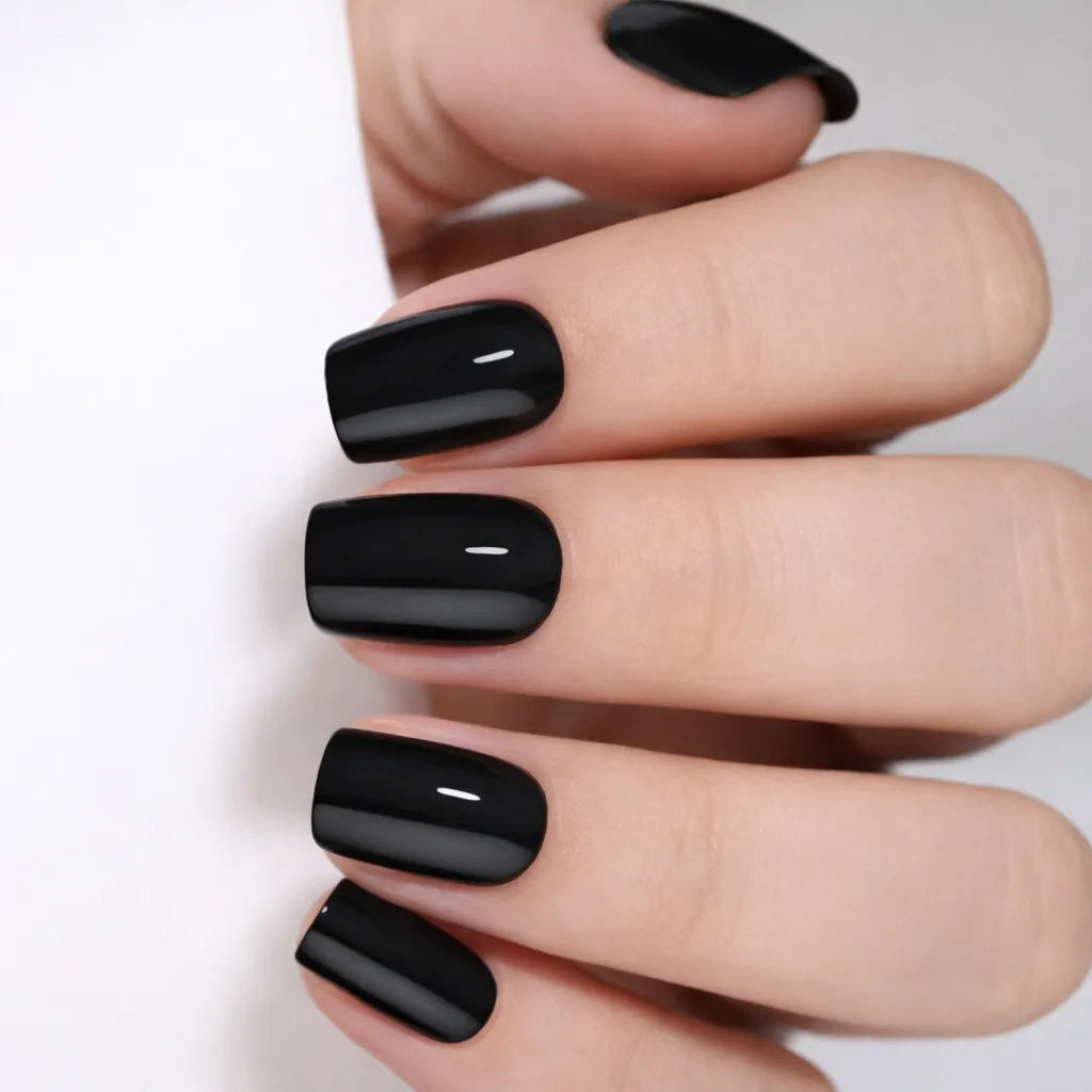 Midnight Black Nails