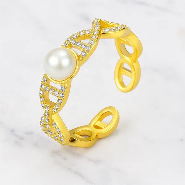Golden Glow Ring