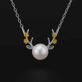Reindeer Bliss Necklace