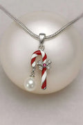 Candy Cane Lane Necklace