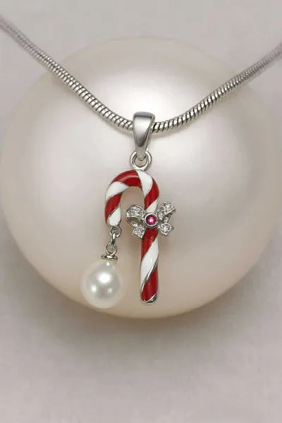 Candy Cane Lane Necklace