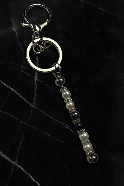 Pearl Charm Keychain
